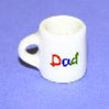 Dollhouse Miniature Dad Mug